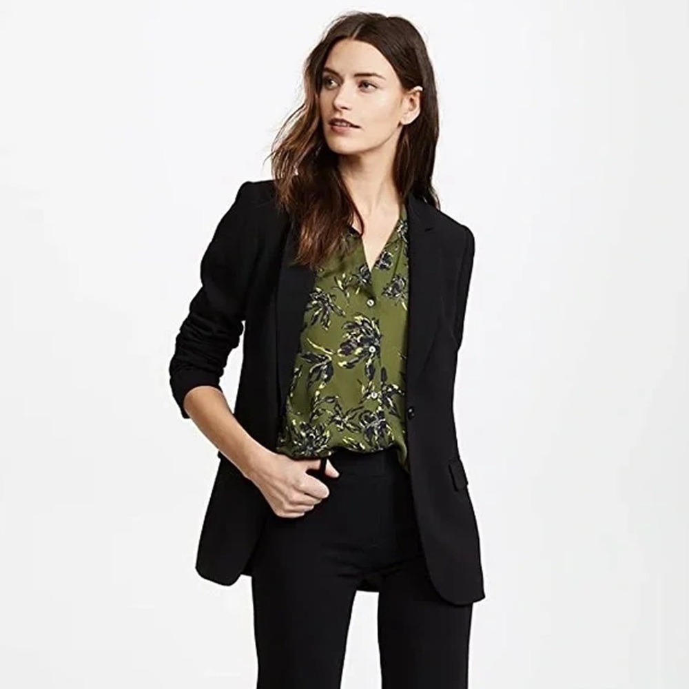 Kobi Halperin - Tailored One-Button Blazer - Black